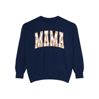 Checkered Mama Unisex Garment-Dyed Sweatshirt