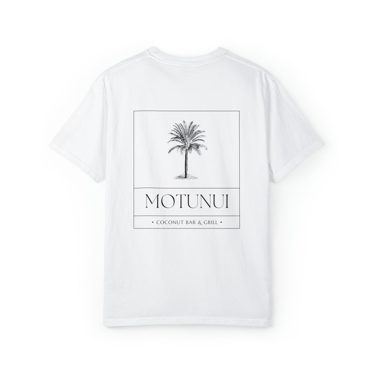 Motunui Coconut Bar and Grill Comfort Colors Unisex Garment-Dyed T-shirt