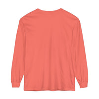 Spooky Scary Skeletons Comfort Colors Unisex Garment-dyed Long Sleeve T-Shirt
