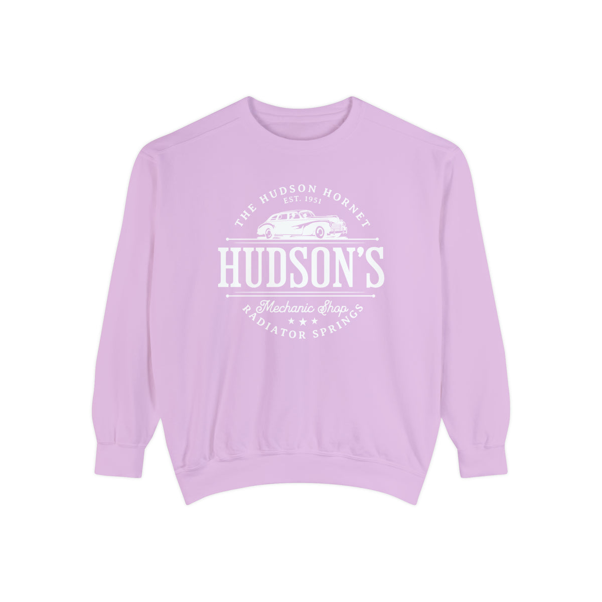 Hudson's Mechanic Shop Comfort Colors Unisex Garment-Dyed Sweatshirt