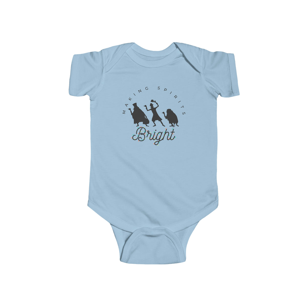 Making Spirits Bright Rabbit Skins Infant Fine Jersey Bodysuit