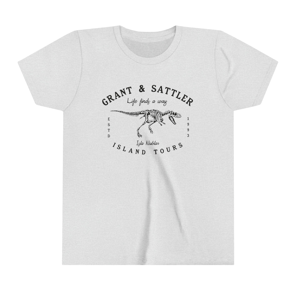 Grant & Sattler Island Tours Bella Canvas Youth Short Sleeve Tee