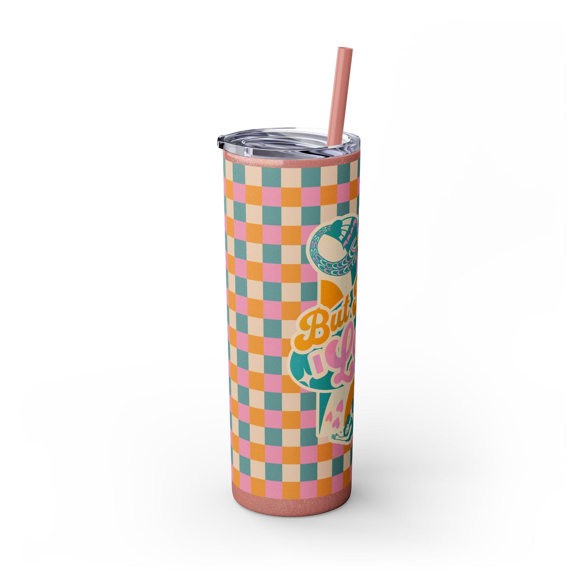 But Daddy I Love Him Maars Maker Skinny Matte Tumbler, 20oz