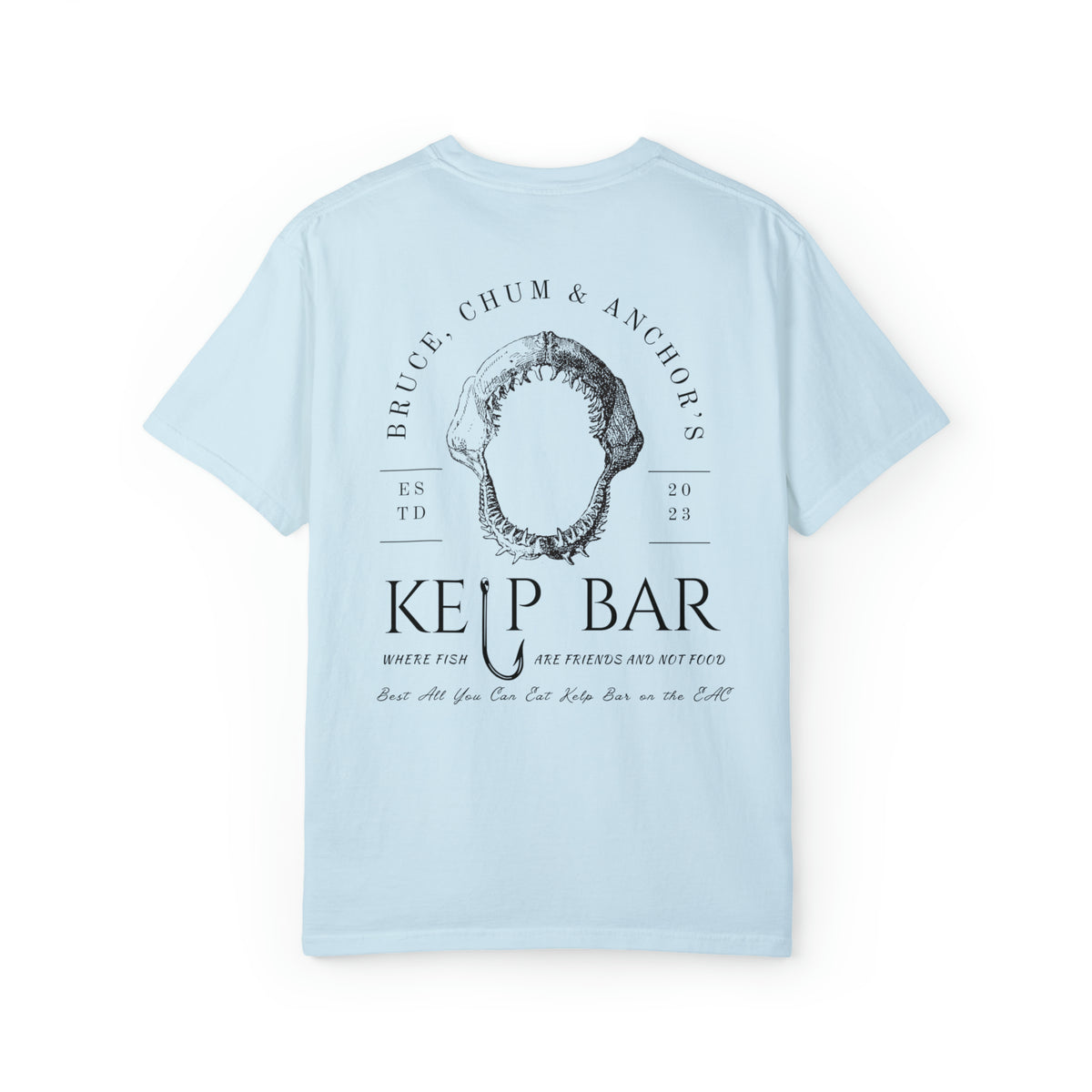 Bruce, Chum & Anchor's Kelp Bar Comfort Colors Unisex Garment-Dyed T-shirt