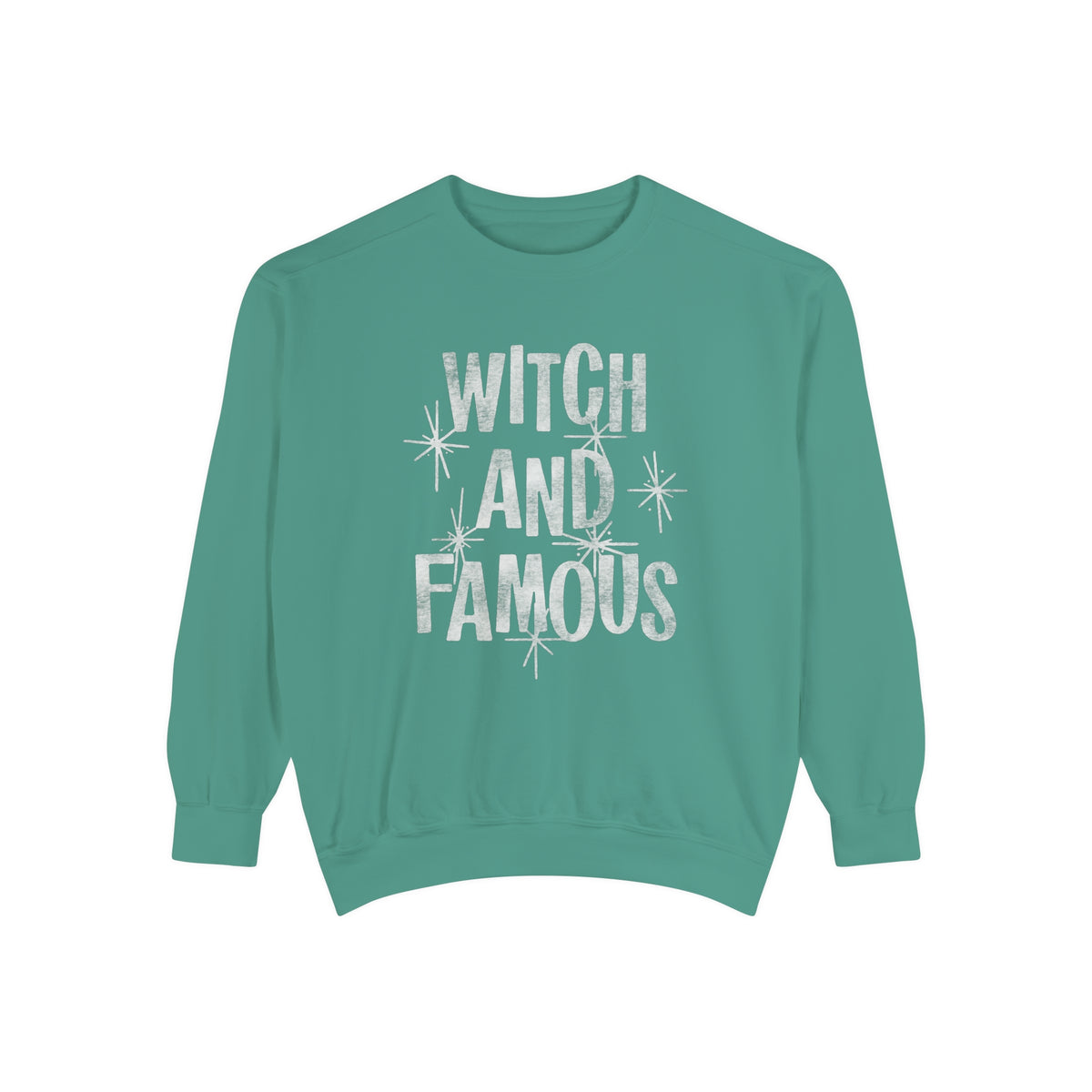 Witch and Famous Comfort Colors Unisex Garment-Dyed Sweatshirt