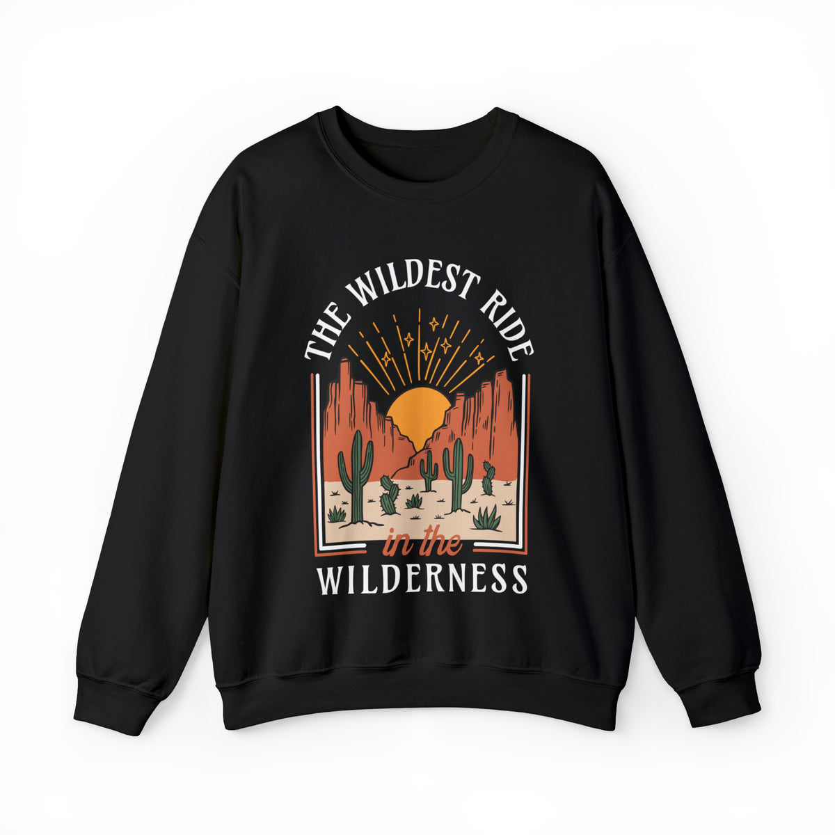 The Wildest Ride In The Wilderness Gildan Unisex Heavy Blend™ Crewneck Sweatshirt