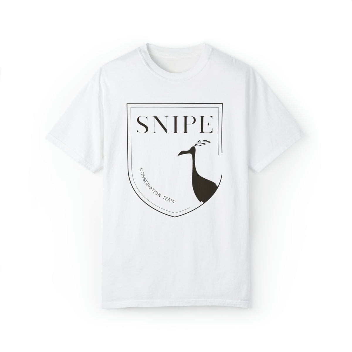 Snipe Conservation Team Comfort Colors Unisex Garment-Dyed T-shirt