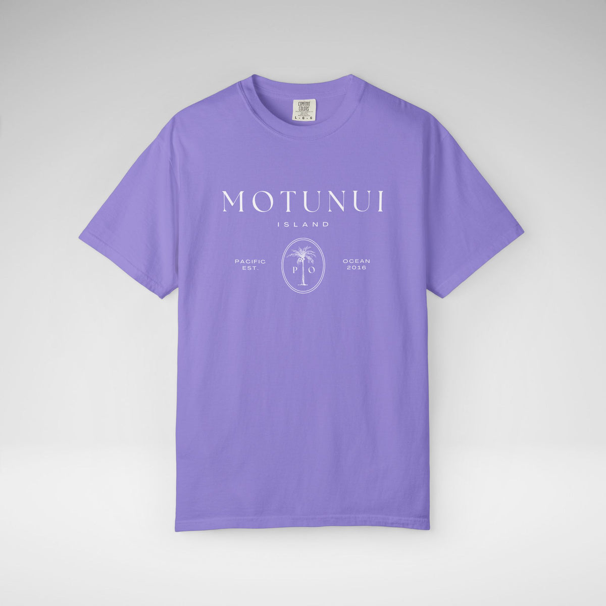 Motunui Island Comfort Colors Unisex Garment-Dyed T-shirt