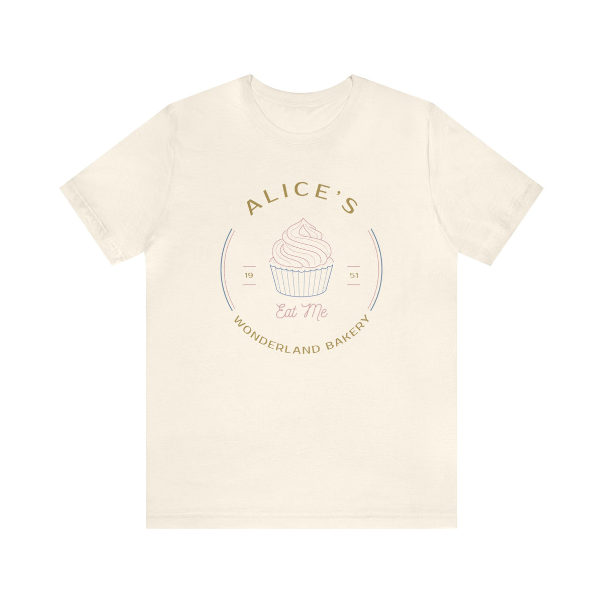 Alice's Wonderland Bakery Bella Canvas Unisex Jersey Short Sleeve Tee