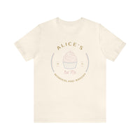 Alice's Wonderland Bakery Bella Canvas Unisex Jersey Short Sleeve Tee