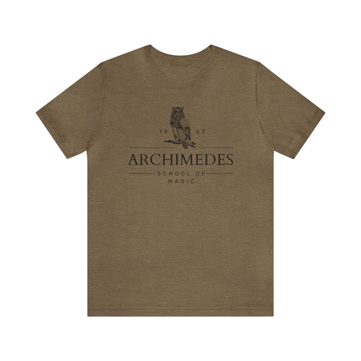Archimedes School Of Magic Bella Canvas Unisex Jersey Short Sleeve Tee
