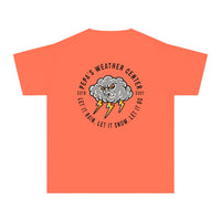 Pepa's Weather Center Comfort Colors Youth Midweight Tee