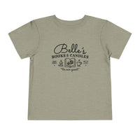 Belle's Books & Candles Bella Canvas Toddler Short Sleeve Tee