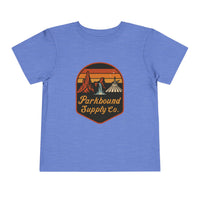 Triple Mountain Badge Bella Canvas Toddler Short Sleeve Tee
