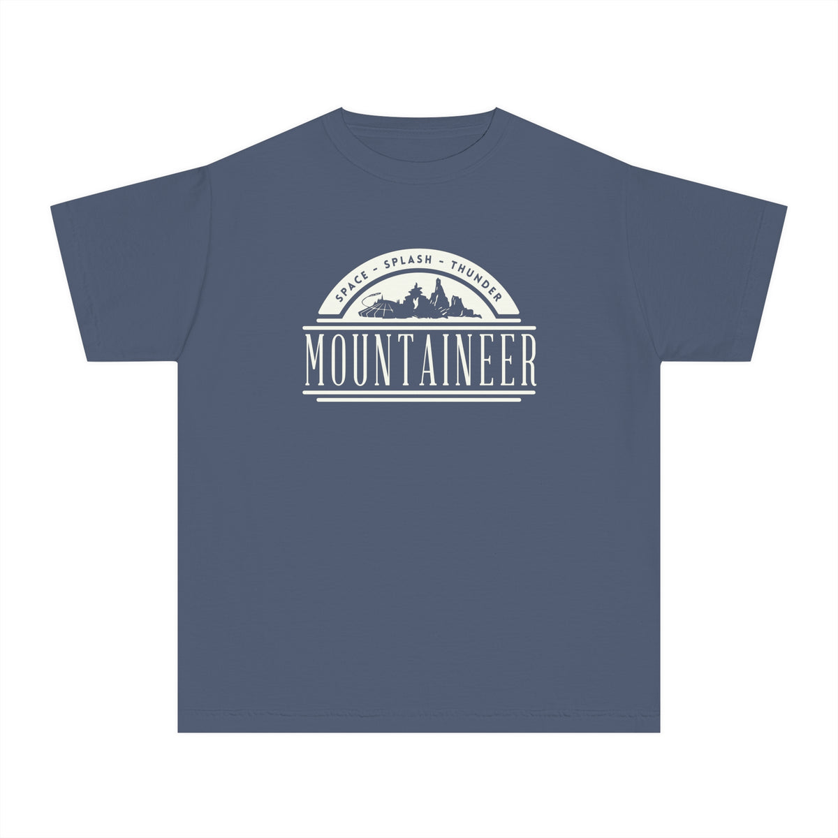 Mountaineer Comfort Colors Youth Midweight Tee
