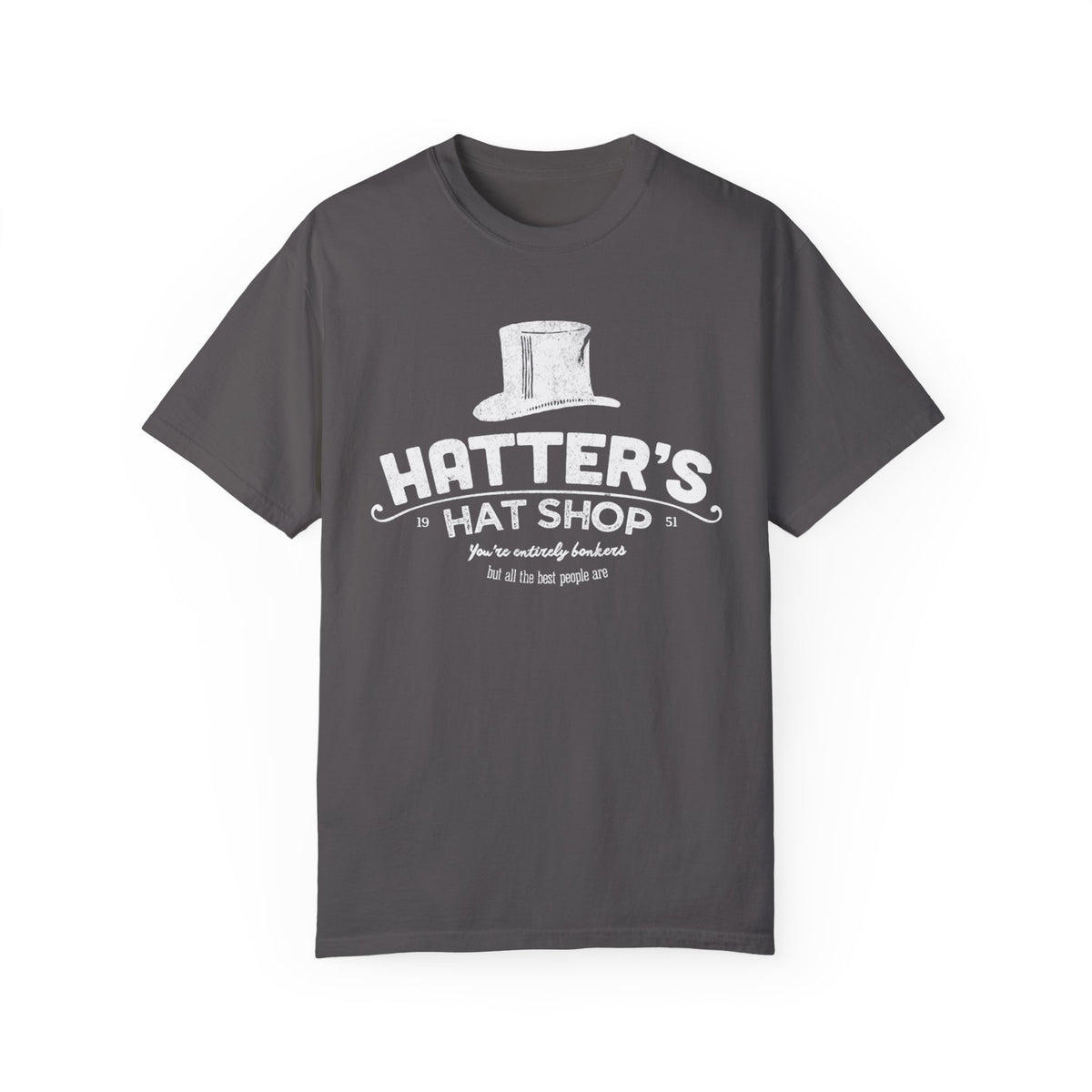 Hatter's Hat Shop Comfort Colors Unisex Garment-Dyed T-shirt