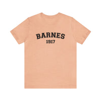 Barnes Bella Canvas Unisex Jersey Short Sleeve Tee