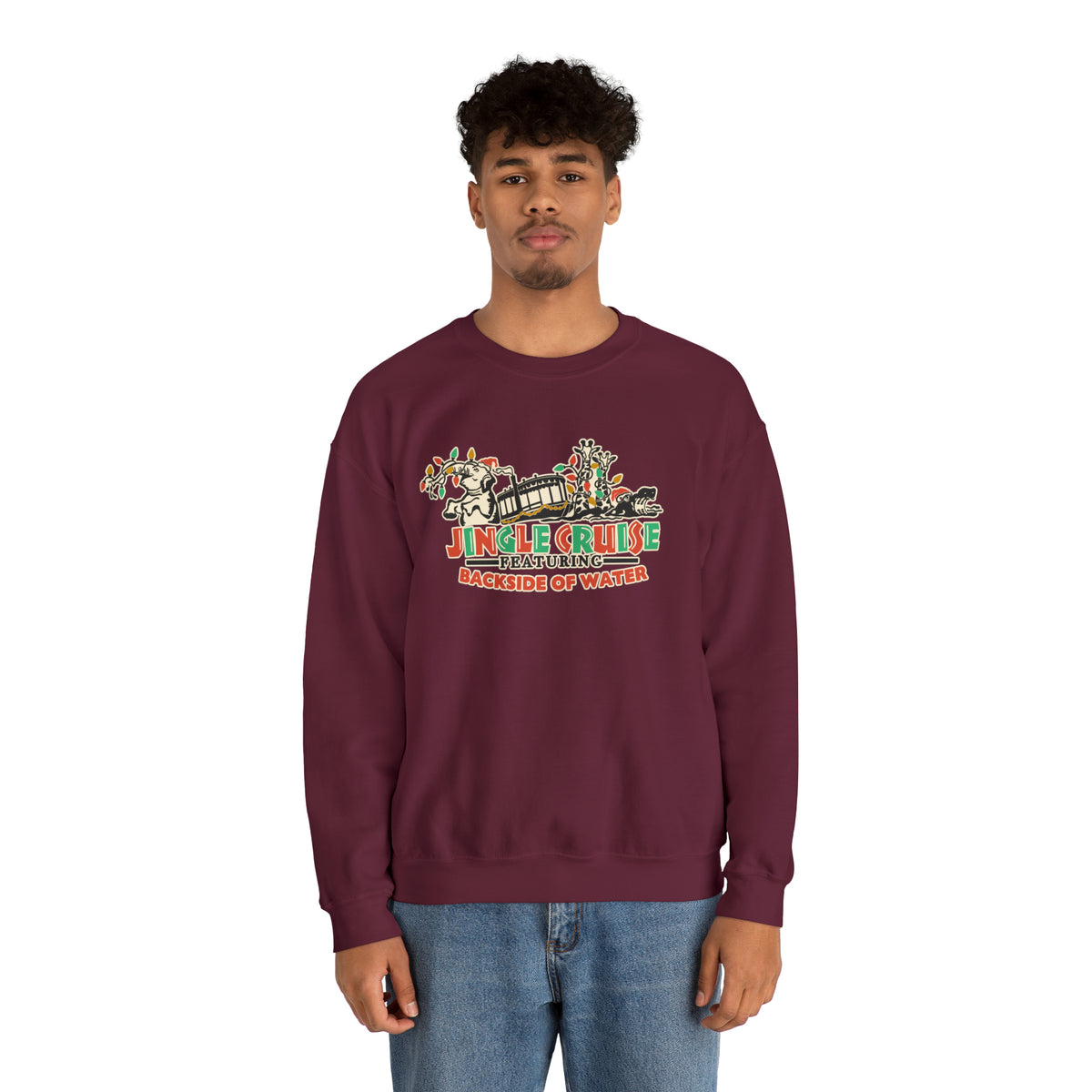 Jingle Cruise Gildan Unisex Heavy Blend™ Crewneck Sweatshirt