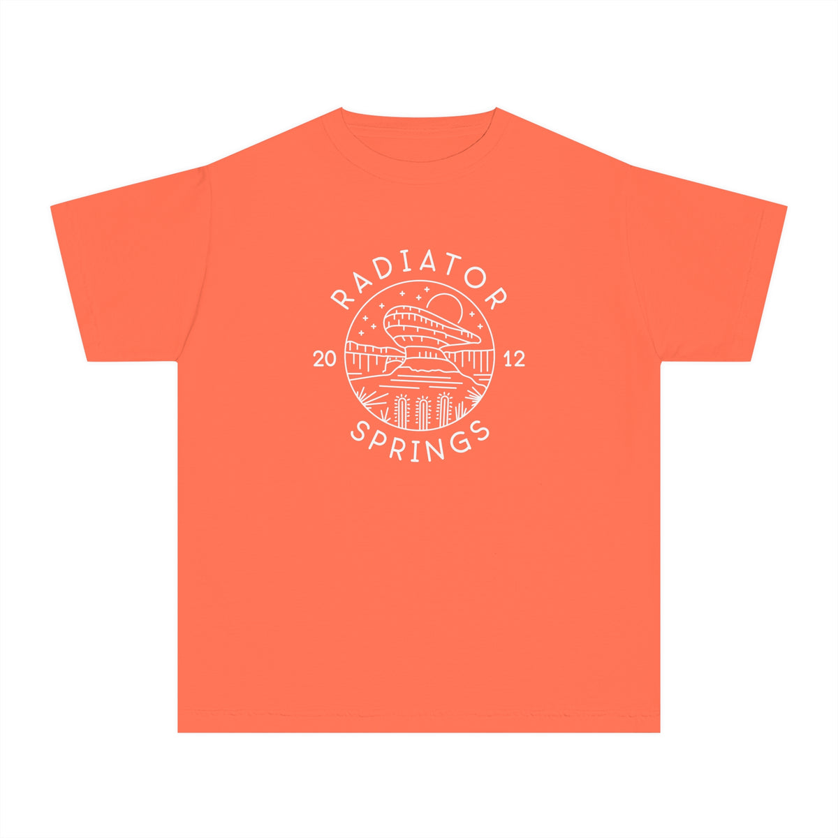 Radiator Springs Comfort Colors Youth Midweight Tee