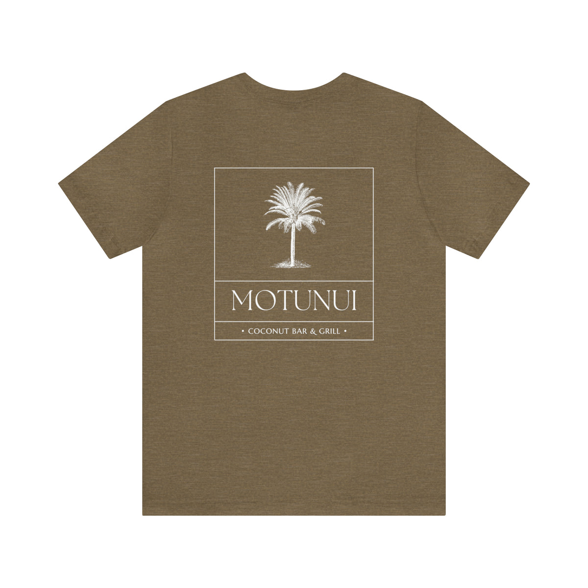 Motunui Coconut Bar and Grill Bella Canvas Unisex Jersey Short Sleeve Tee