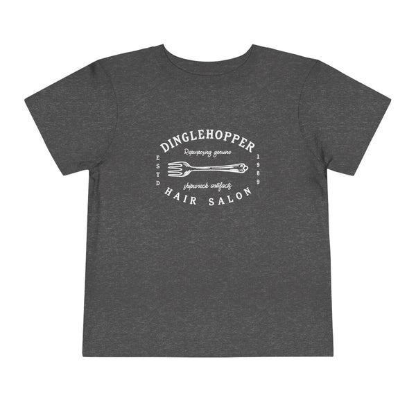 Dinglehopper Hair Salon Bella Canvas Toddler Short Sleeve Tee