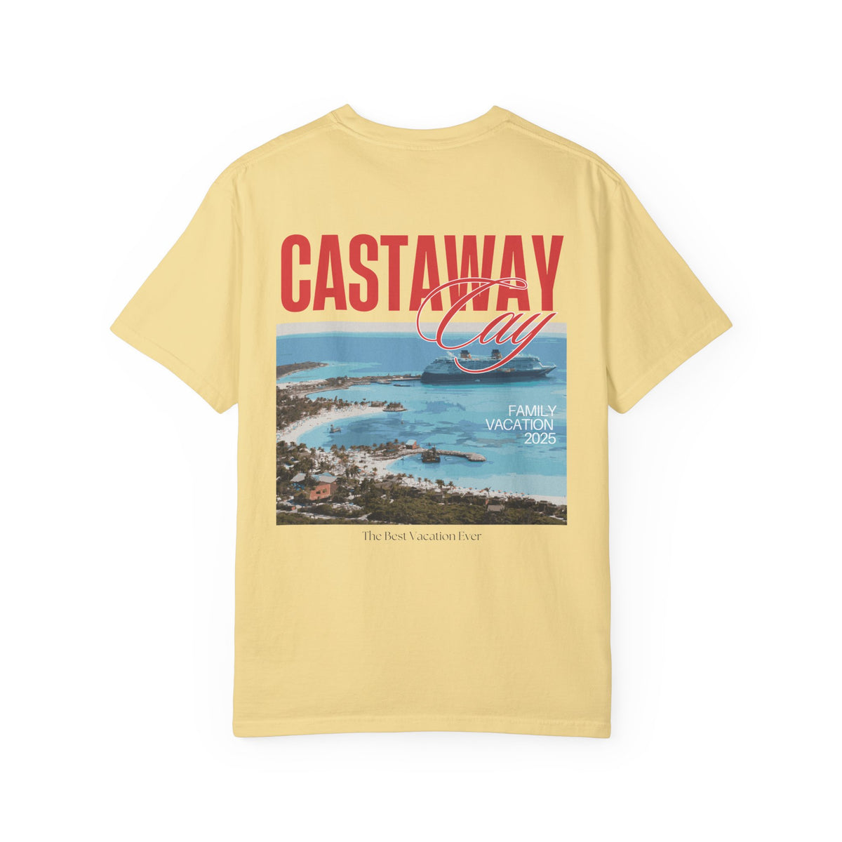 Castaway Cay Comfort Colors Unisex Garment-Dyed T-shirt