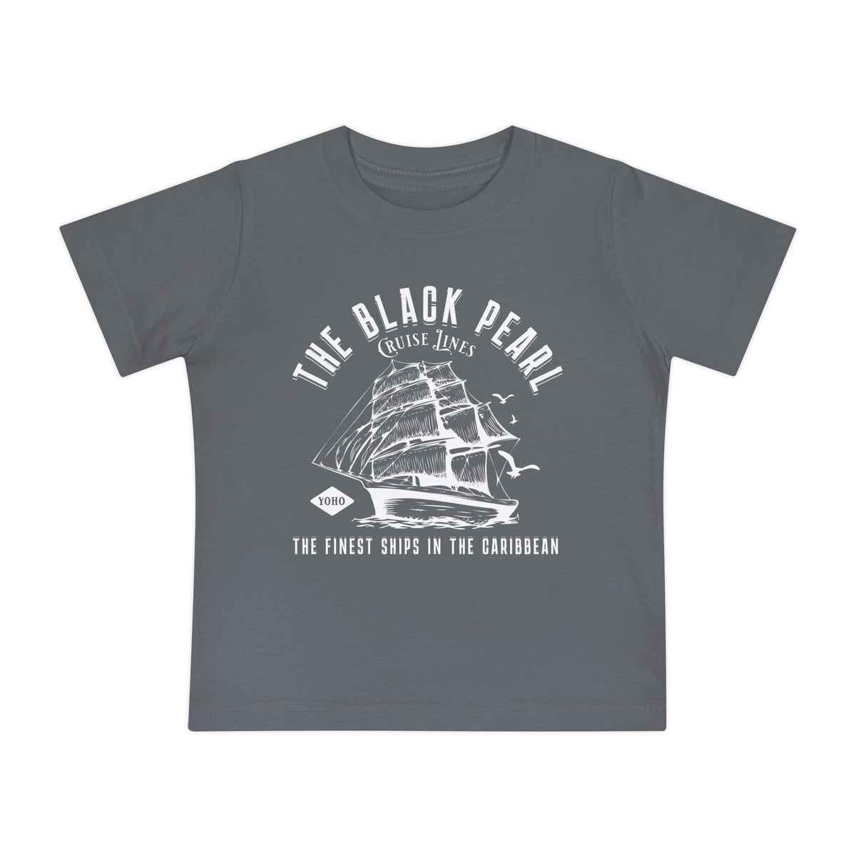 Black Pearl Cruise Lines Bella Canvas Baby Short Sleeve T-Shirt