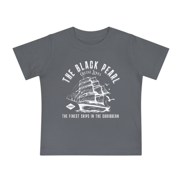 Black Pearl Cruise Lines Bella Canvas Baby Short Sleeve T-Shirt