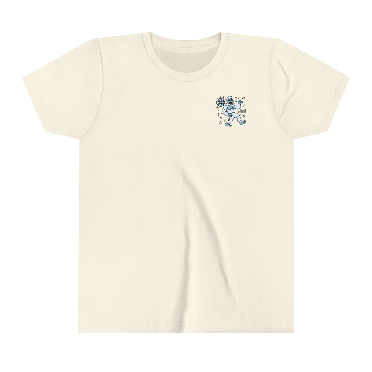Disco Yeti Bella Canvas Youth Short Sleeve Tee