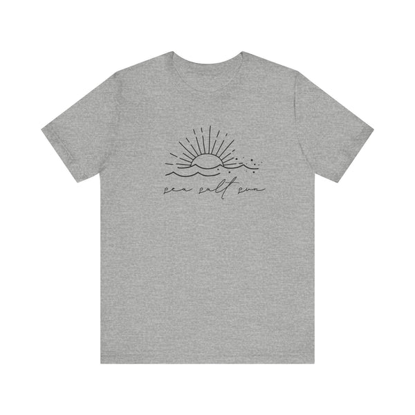 Sea Salt Sun Bella Canvas Unisex Jersey Short Sleeve Tee