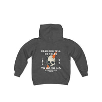 Dead Men Tell No Tales Gildan Youth Heavy Blend Hooded Sweatshirt