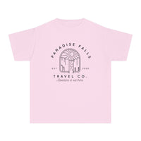 Paradise Falls Vacation Co. Comfort Colors Youth Midweight Tee