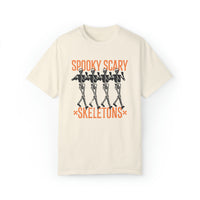 Spooky Scary Skeletons Comfort Colors Unisex Garment-Dyed T-shirt
