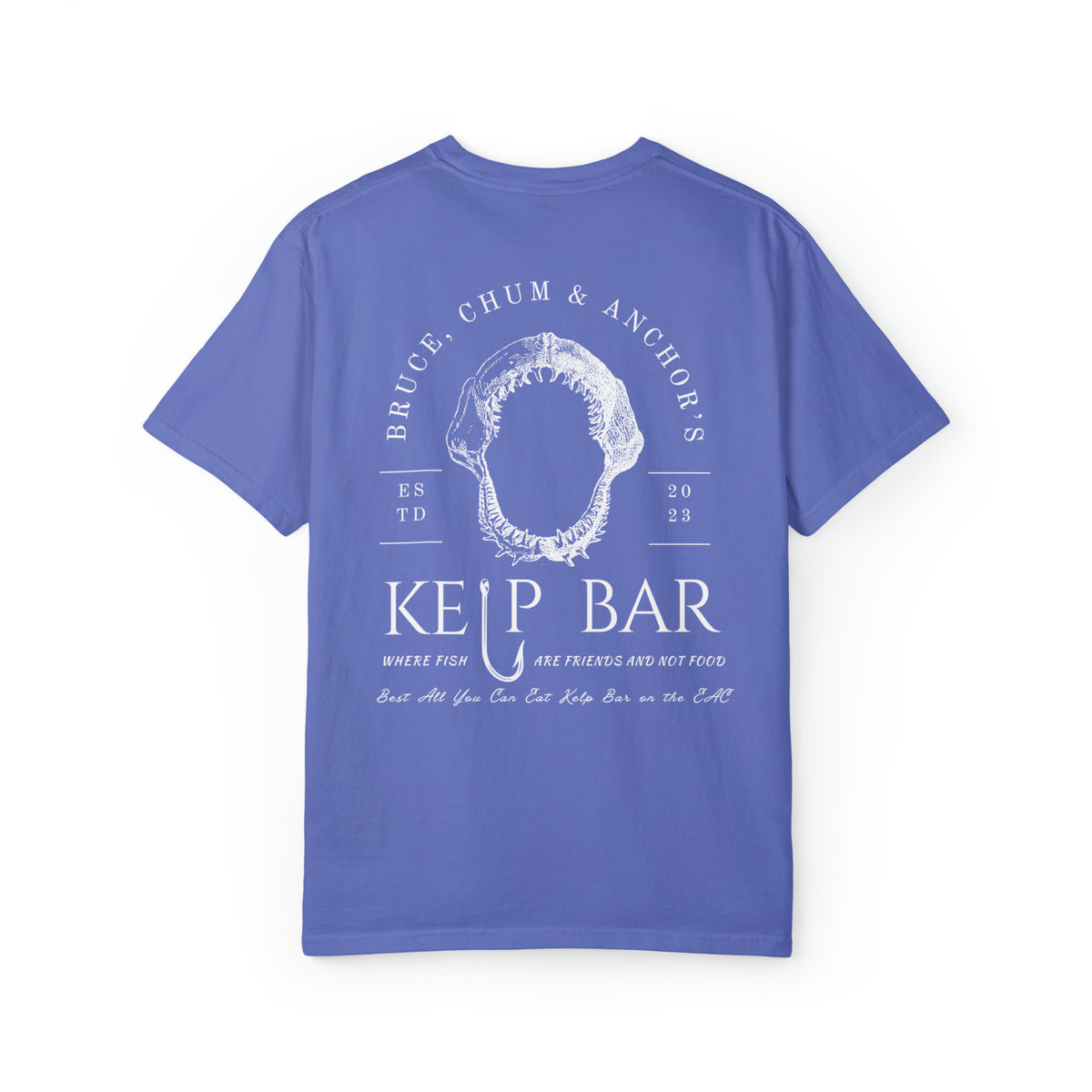 Bruce, Chum & Anchor's Kelp Bar Comfort Colors Unisex Garment-Dyed T-shirt