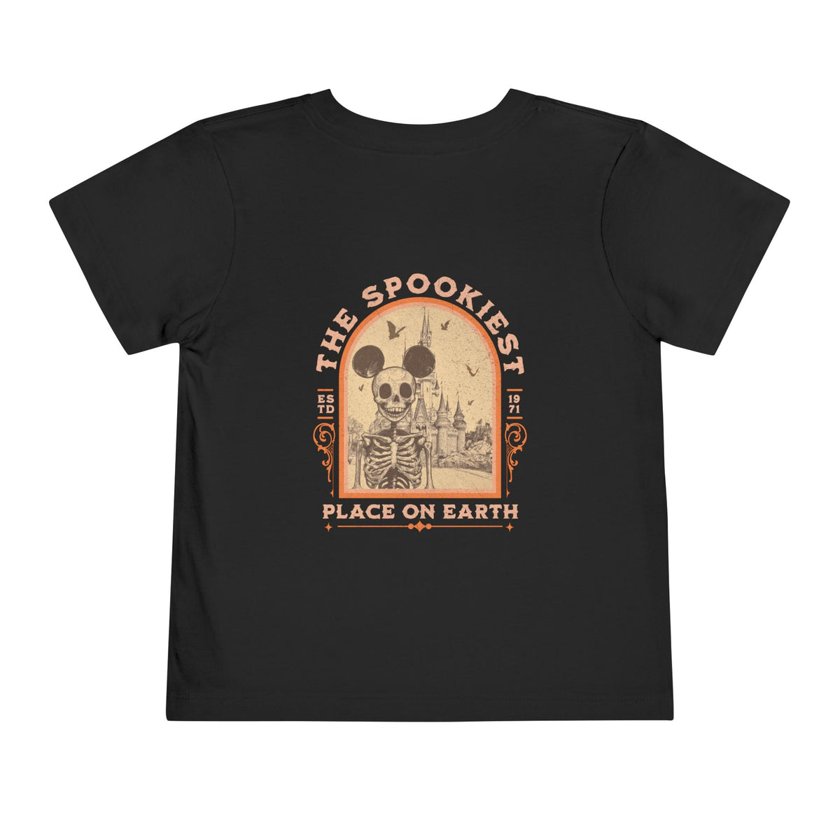 The Spookiest Place on Earth Bella Canvas Toddler Short Sleeve Tee
