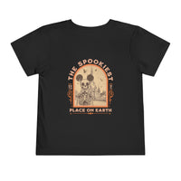 The Spookiest Place on Earth Bella Canvas Toddler Short Sleeve Tee