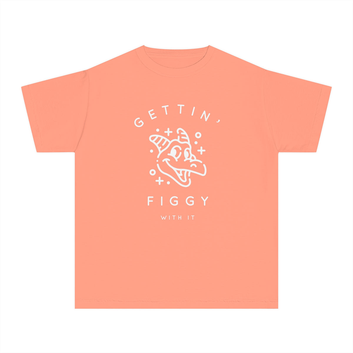 Gettin' Figgy With It Comfort Colors Youth Midweight Tee