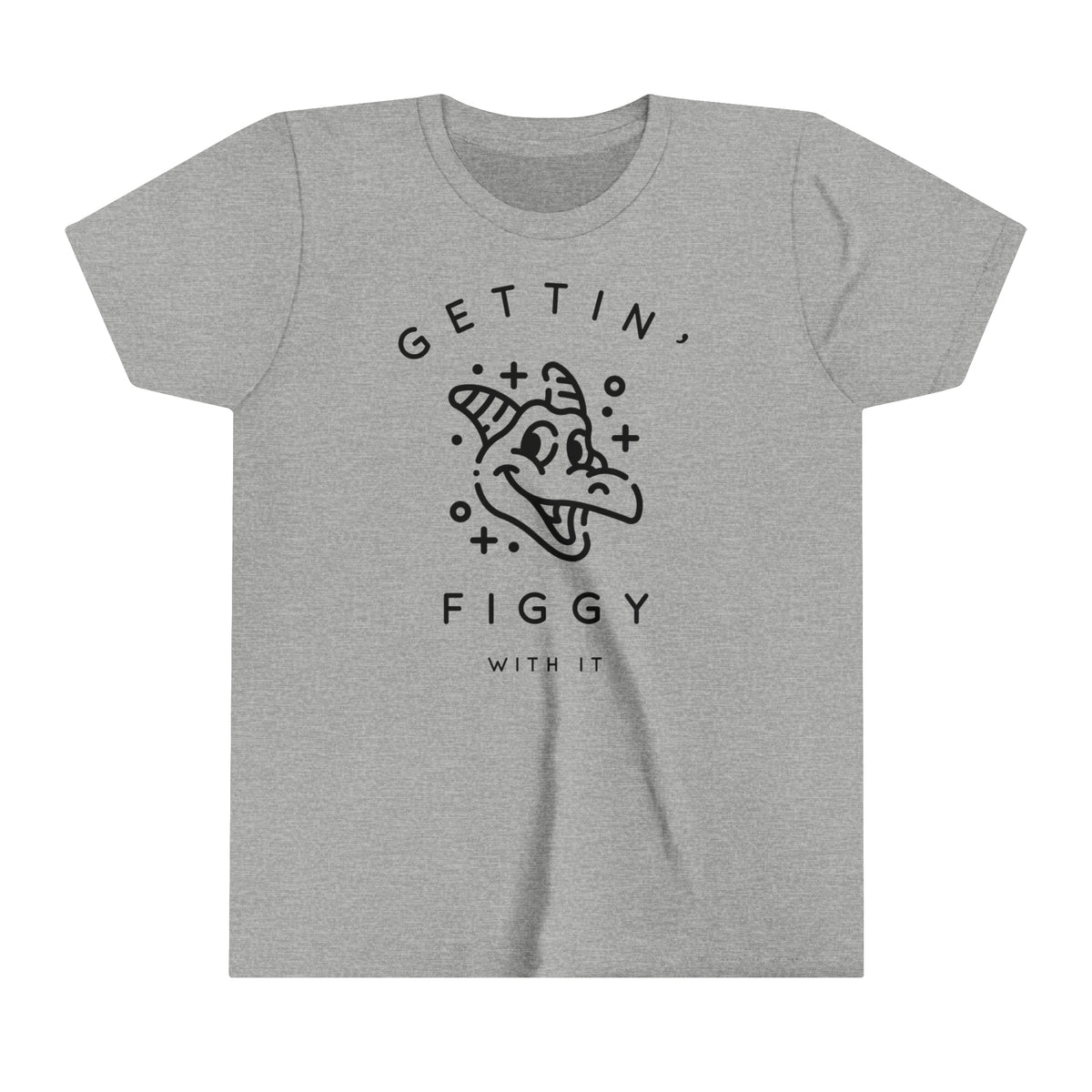 Gettin' Figgy With It Bella Canvas Youth Short Sleeve Tee