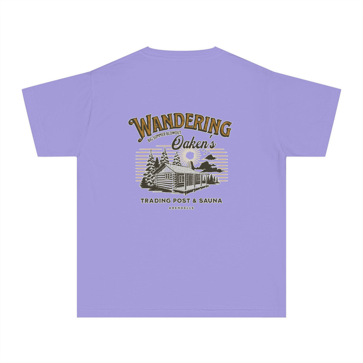Wandering Oaken’s Trading Post Comfort Colors Youth Midweight Tee