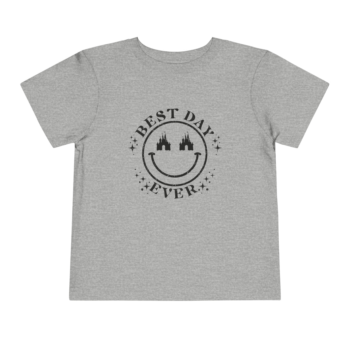 Best Day Ever Bella Canvas Toddler Short Sleeve Tee
