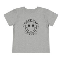 Best Day Ever Bella Canvas Toddler Short Sleeve Tee