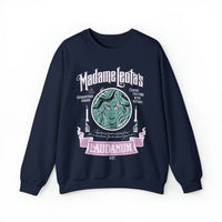 Madame Leota’s Laudanum Teal Gildan Unisex Heavy Blend™ Crewneck Sweatshirt