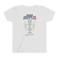 Drink Around The World Tour Bella Canvas Youth Short Sleeve Tee