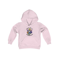 Maybe She’s A Wildflower Gildan Youth Heavy Blend Hooded Sweatshirt