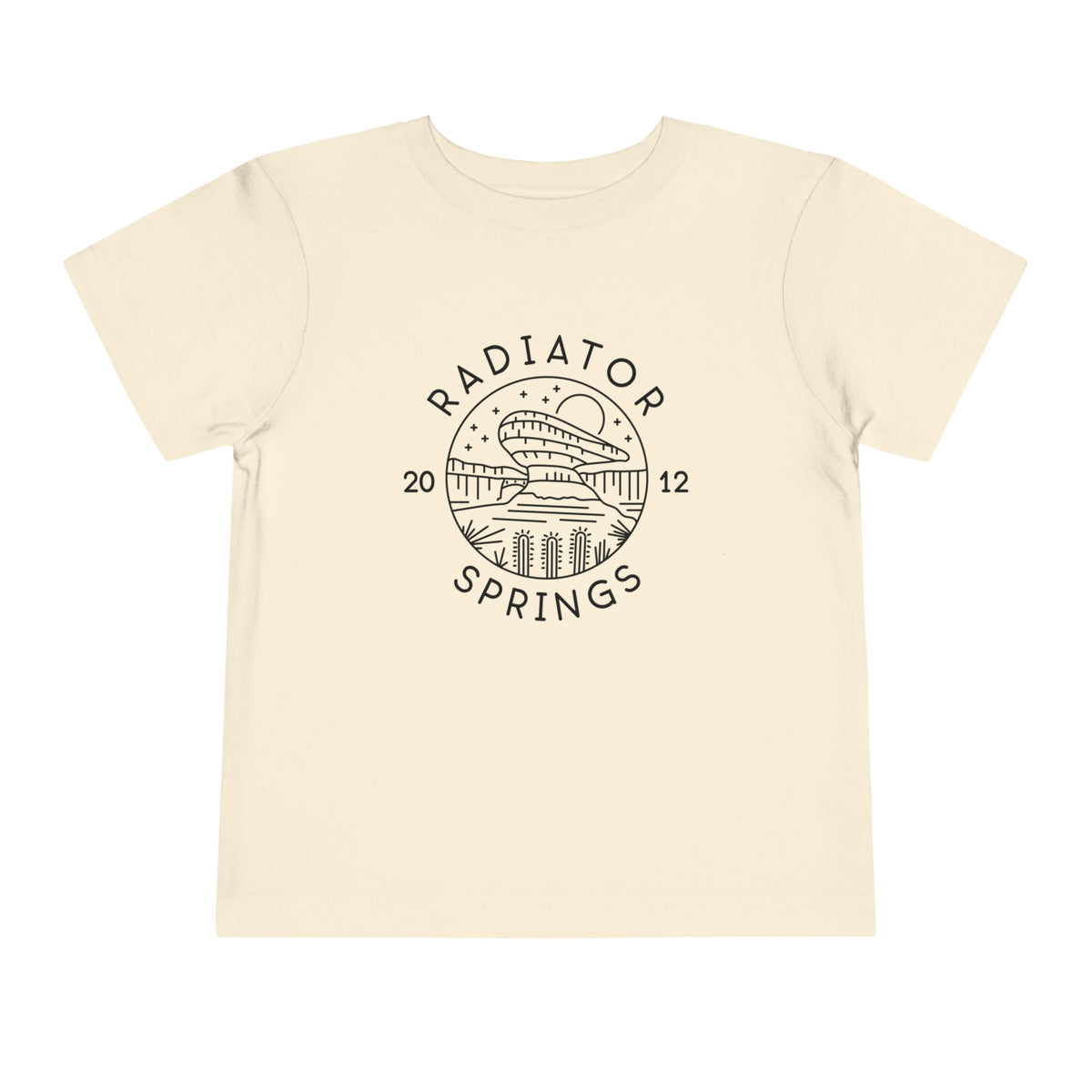 Radiator Springs Bella Canvas Toddler Short Sleeve Tee