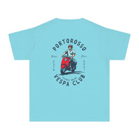 Portorosso Vespa Club Comfort Colors Youth Midweight Tee