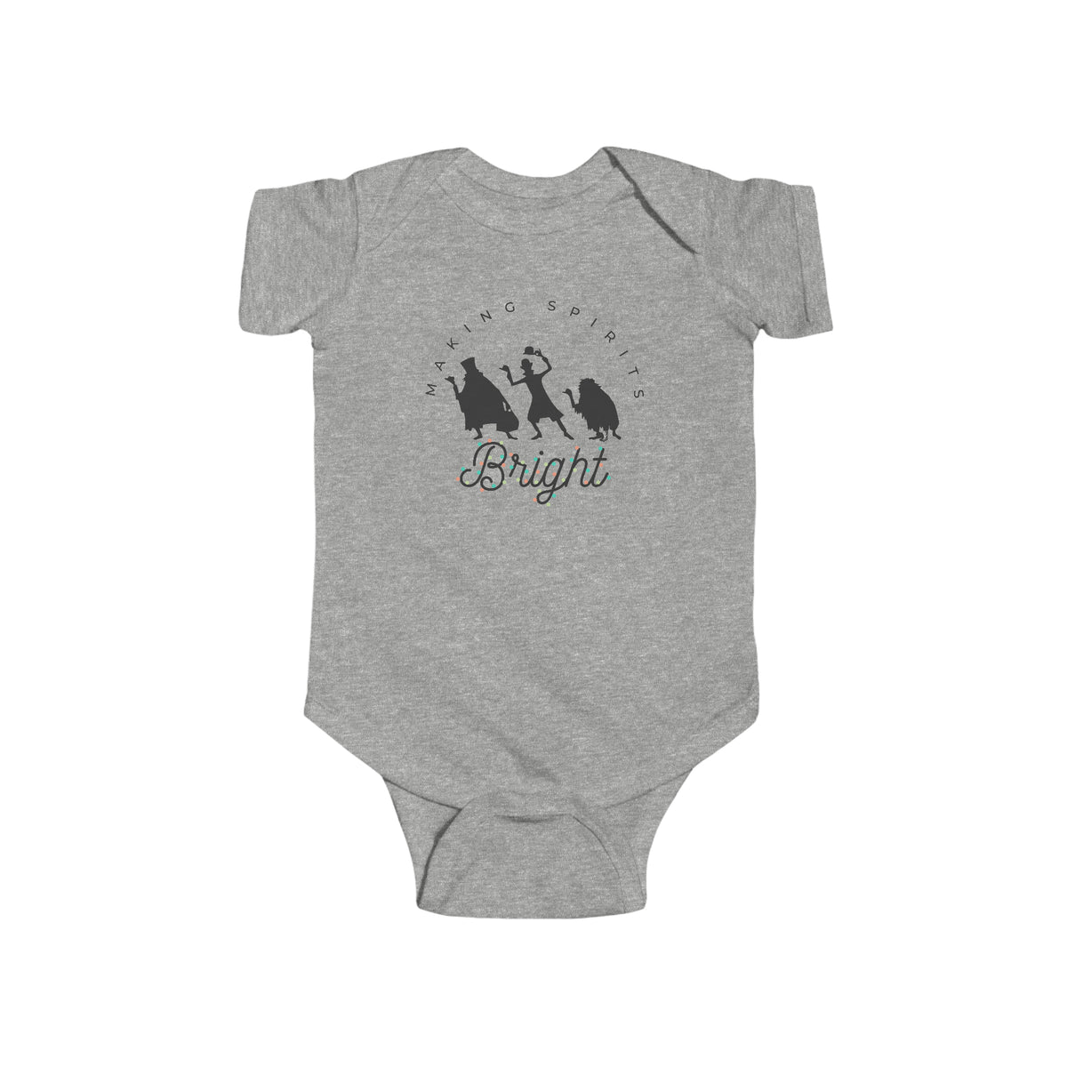 Making Spirits Bright Rabbit Skins Infant Fine Jersey Bodysuit