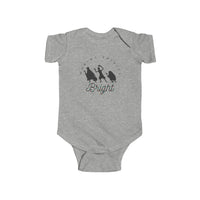 Making Spirits Bright Rabbit Skins Infant Fine Jersey Bodysuit