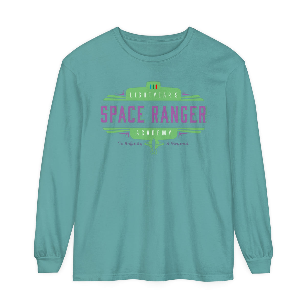 Lightyear's Space Ranger Academy Comfort Colors Unisex Garment-dyed Long Sleeve T-Shirt