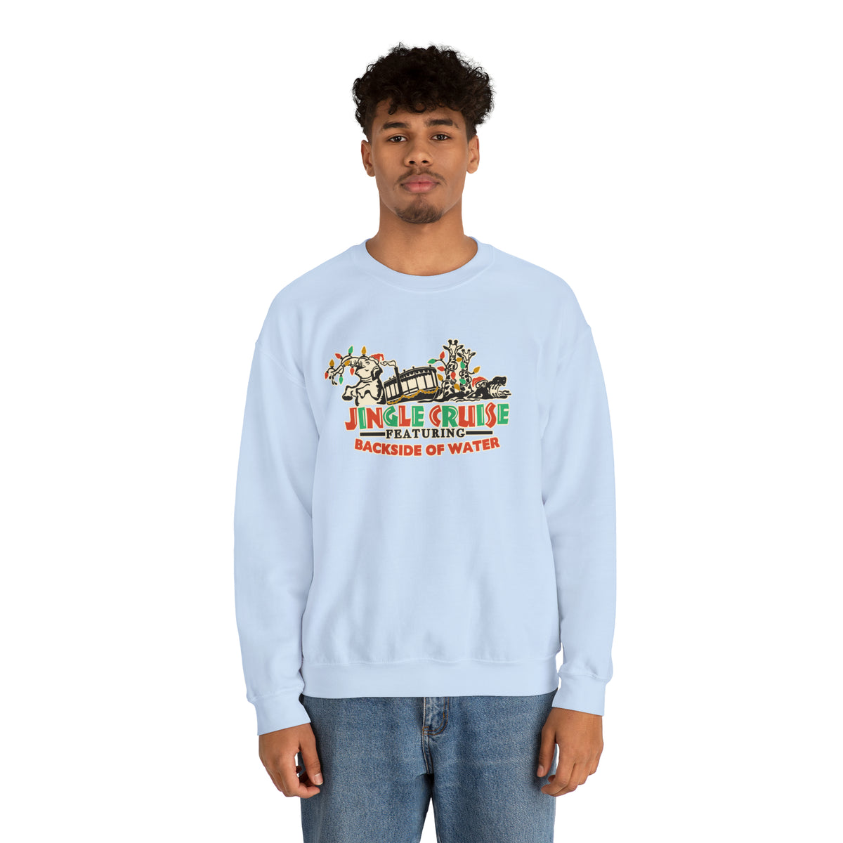 Jingle Cruise Gildan Unisex Heavy Blend™ Crewneck Sweatshirt